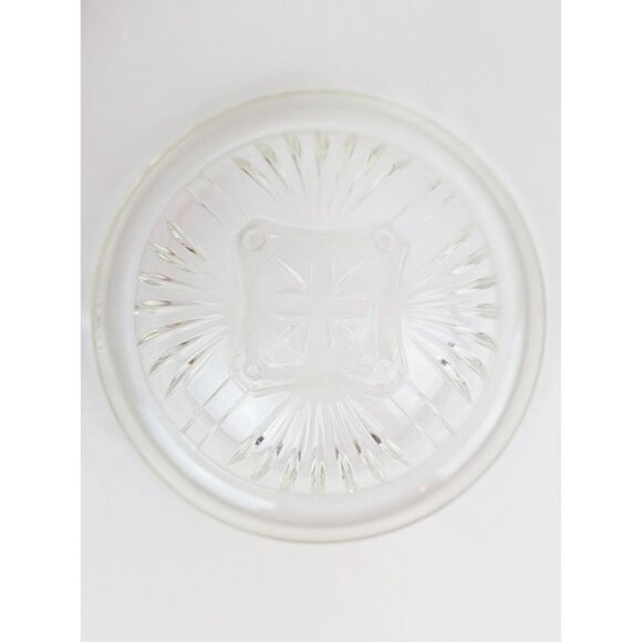 Depression Era Clear & Yellow Amber Glass Mixing Bowl Set 1930s Federal Glass - Picture 6 of 9